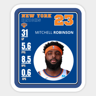 Mitchell Robinson Sticker